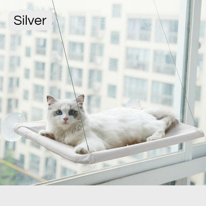 Cat Window Bed Beds catzviral Silver 