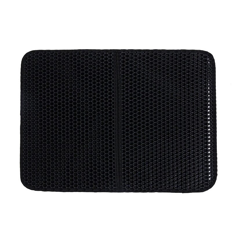 Cat Litter Mat catzviral Black S 